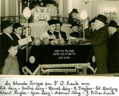 Inauguration synagogue restaurée